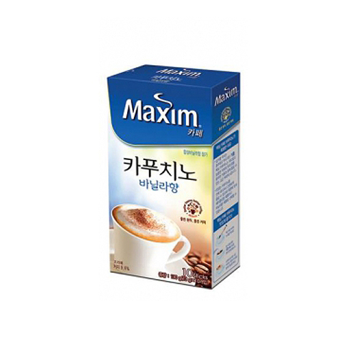 동서 맥심카페 카푸치노바닐라 10T